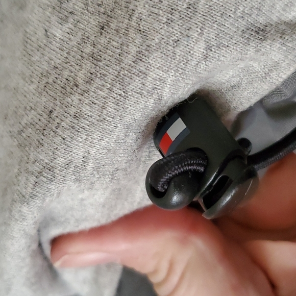 Tommy Hilfiger Gray Nylon Jacket Size XL Vintage - Picture 8 of 10